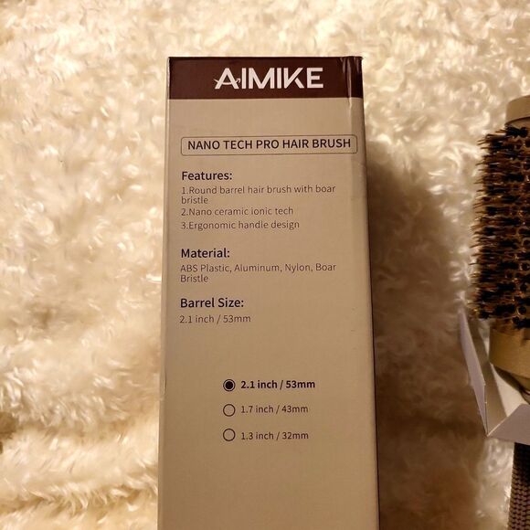 Amike nano tech pro hair brush, comes with clips for easy drying, originally$45. - Picture 5 of 5